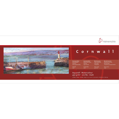 Aquarellblock "Cornwall Panorama" 450 g/m²