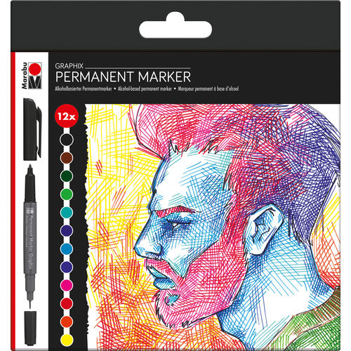 Permanent Marker Graphix 12er-Sortierung SIGNIFICANT